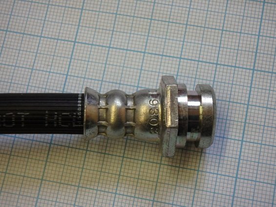 Шланг тормозной 8-94373714-2 HITACHI CABLE JAPAN SAE J1401 DOT HCL 11/08 1/6 HL HCL 9303