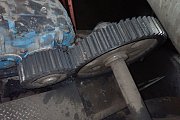 Колесо зубчатое большое жомосушильного барабана сахарного завода производительностью 240т/сутки
