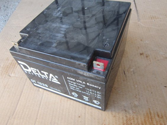 Аккумулятор dt1226 12v26ah DELTA BATTERY AGM VRLA Battery для применения в охранно-пожарных системах