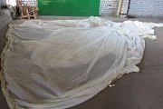 Купол грузового парашюта площадь-760кв.м 760м2 круг диаметр-31.18м вес-100кг