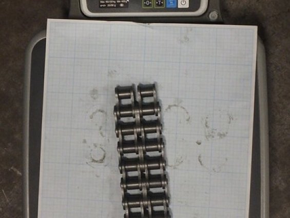 Цепь двухрядная CAN-AM 16b-2X9 0.228m DIN8187 BS без замка