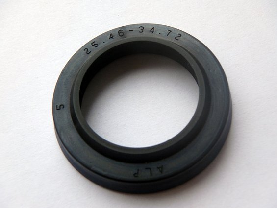 Грязесъемник пыльник двойной alp a208-025/2 25.46х34.72х5.15х6.73 nbr double wiper для штоков