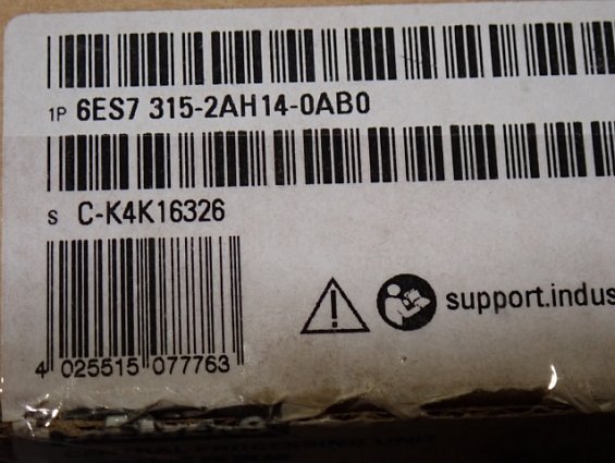 Модуль SIEMENS 6ES7 315-2AH14-0AB0 Made in Germany