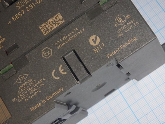 Модуль siemens 6es7-231-0hc22-0xa0 6es72310hc220xa0 бывший в употреблении