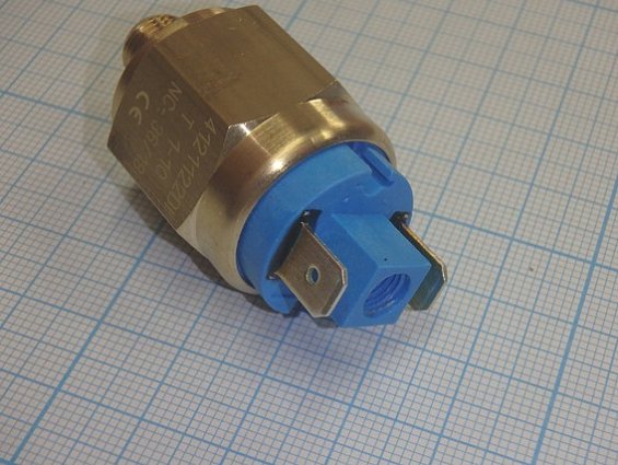 Датчик давления euroswitch 4121122di t1-10 NС сигнализатор реле давления с регулировкой срабатывания