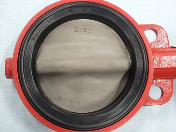 Затвор дисковый поворотный Bray 30-169-S01-DN150 серия-30 DN150 PN16 Ду150 Ру16 с ручкой